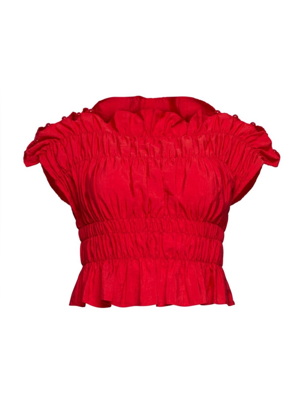 NWT Cinq A Sept Evalina Top in red - size medium